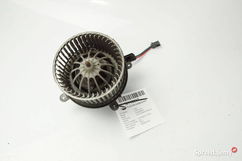 PANAMERA GTS 970 WENTYLATOR KABINOWY EUROPA FV23 kujawsko-pomorskie Lipno