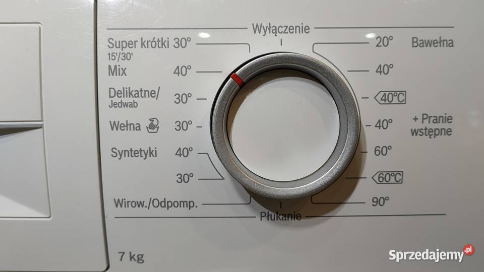 Pralka Bosch wsad 7 1200 obr krótkie programy Lipno