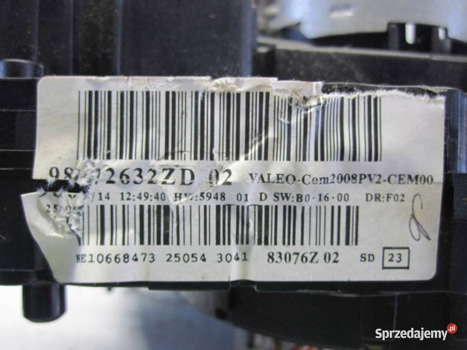 C4 GRAND PICASSO II 15r przełącznik zespolony Kielce