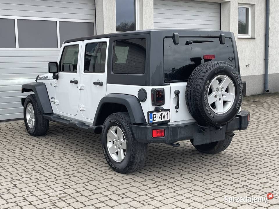 JEEP WRANGLER 36 UNLIMITED 4x4 AUTOMAT ZAMIANA 3600cm3 Białystok