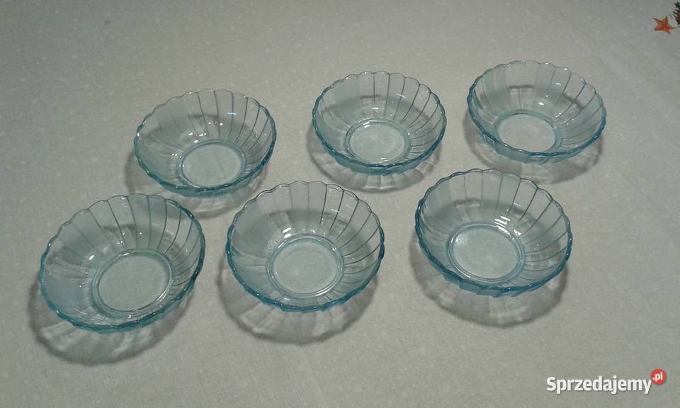 Kompotierki komplet szkło wielkopolskie Pleszew