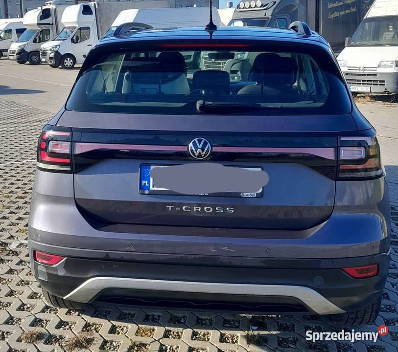 VW TCross 10 benzyna 150 DSG 2021r Salon Polska 1000cm3 Koło