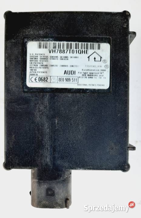 Audi Sterownik Home Link w zderzak A4 A6 Q7 TT Szczerbice