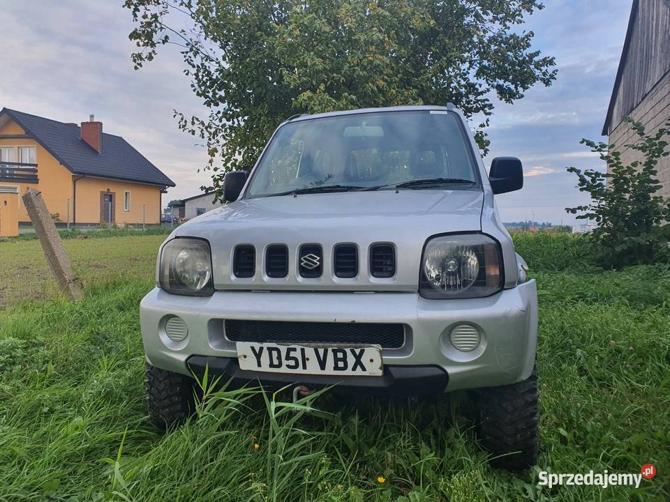 Suzuki Jimny 2001r 13 benzyna anglik dowód V5C kujawsko-pomorskie Lipno
