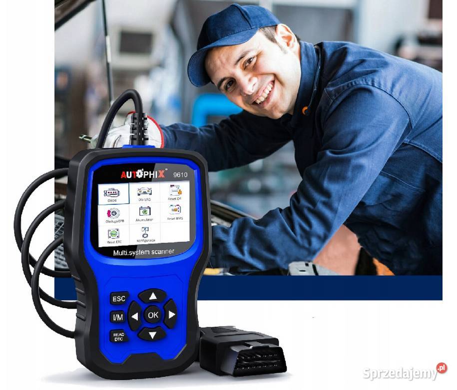 AUTOPHIX 9610 Tester diagnostyczny Kolorowy Gorzów Wielkopolski