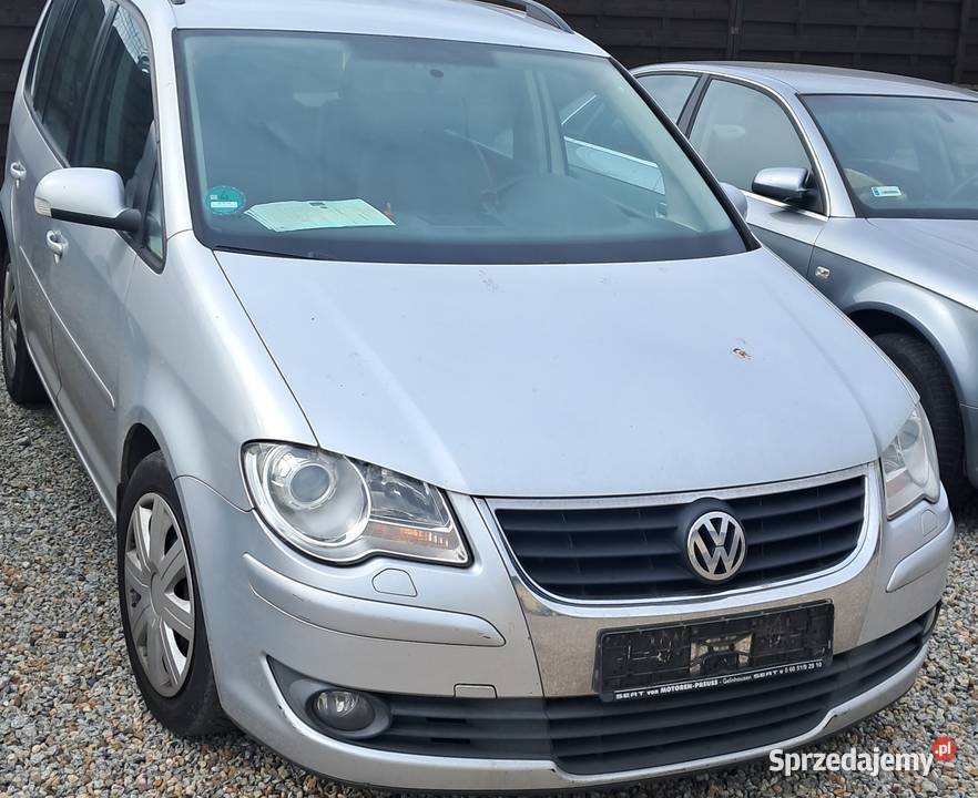 VOLKSWAGEN TOURAN LA7W SREBRNY KPL PRZÓD osobowe