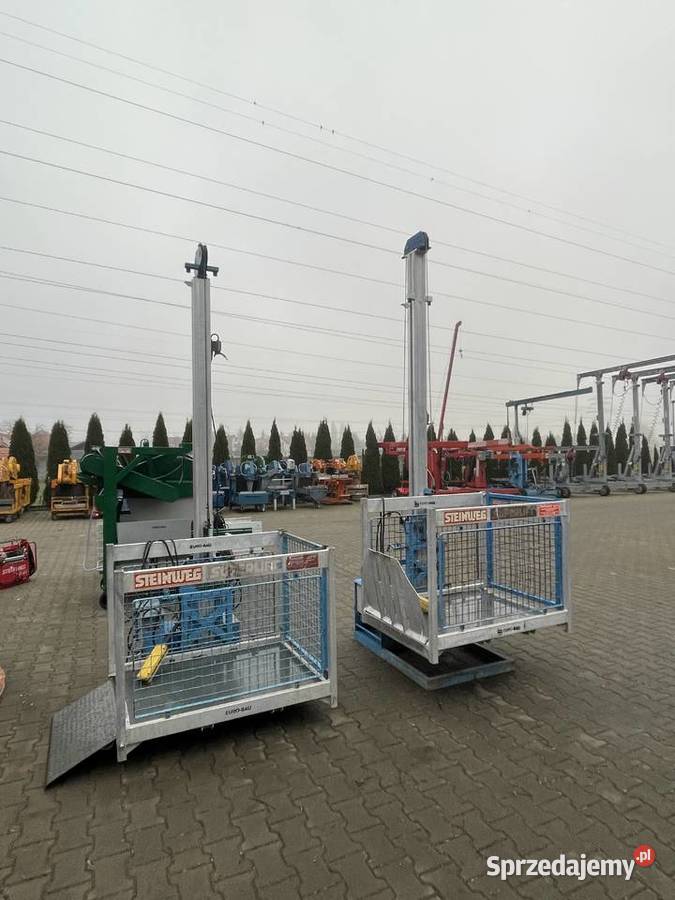 Winda budowlana wyciąg Steinweg Superlift 200 wielkopolskie Ślesin