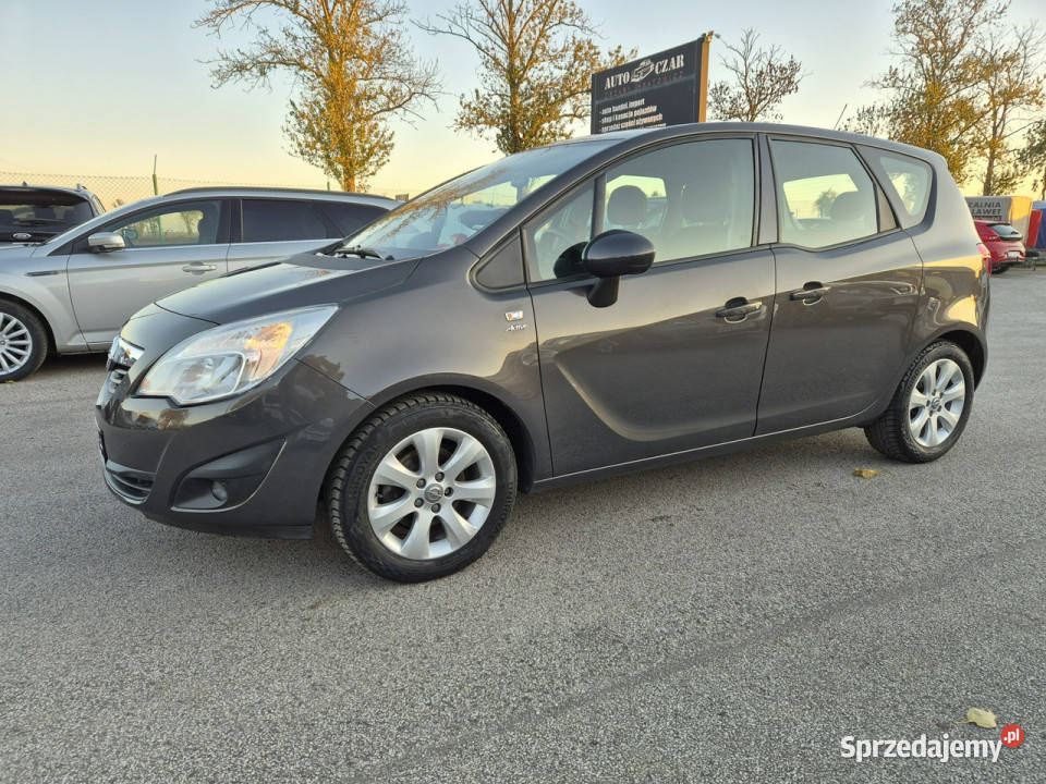 Opel Meriva 14Turbo 120 Zarejestrowana II 2010 aluminiowe felgi Gniewkowo sprzedam