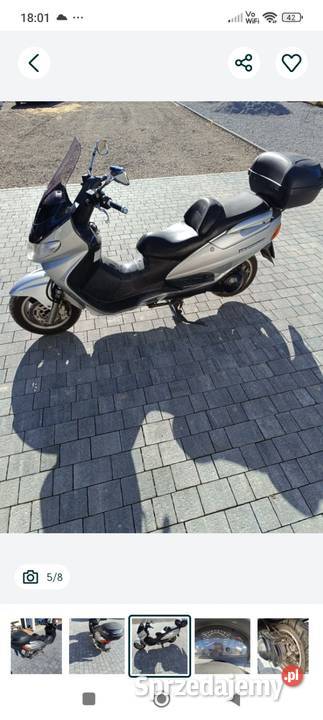 Suzuki Burgman an250 515829774KM małopolskie Stanisław Dolny