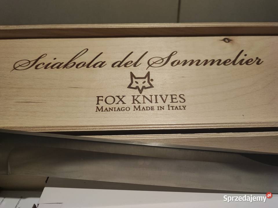 Szabla do otwierania szampana Fox Grabowiec-Góra