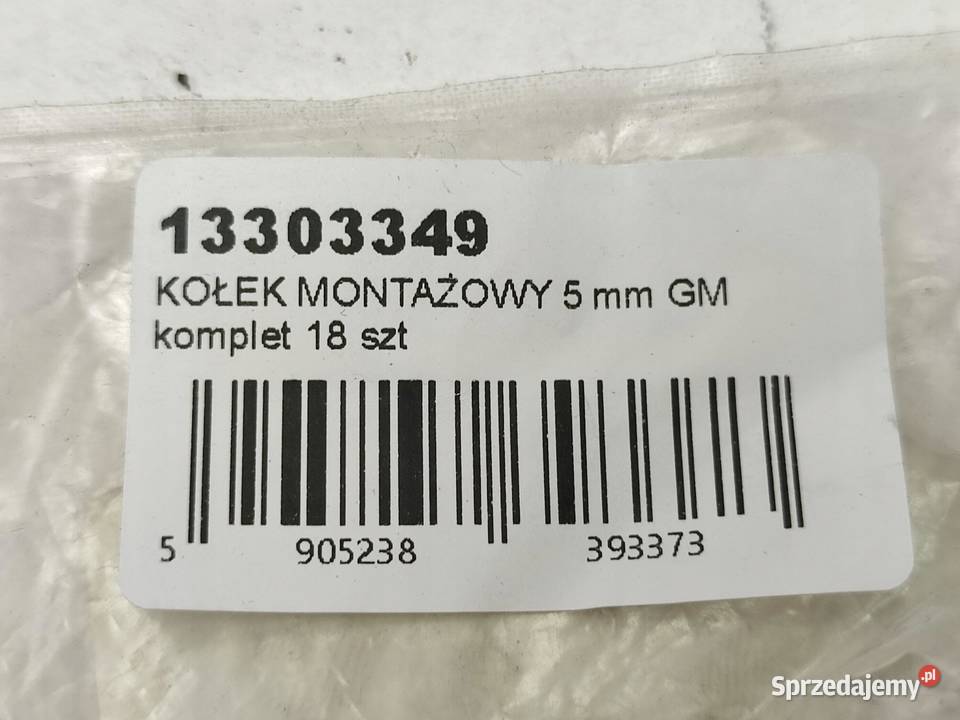 KOŁEK MONTAŻOWY POSZYCIA 5mm 20 OPEL INSIGNIA Progi