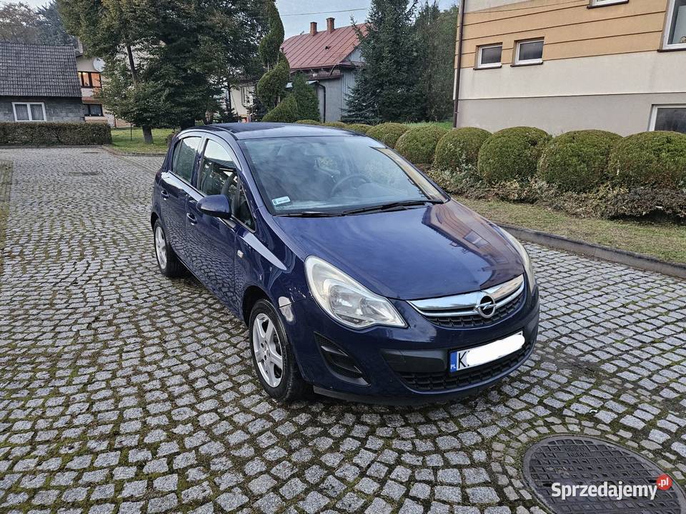 Opel Corsa D 2011r 13cdTi Klima Kamera Cofania kupiony w polskim salonie małopolskie Ryglice