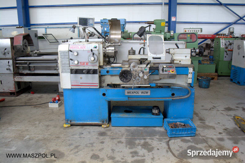 Tokarka uniwersalna TUB 40 x 1000 rb 2009 MEXPOL Głowno sprzedam