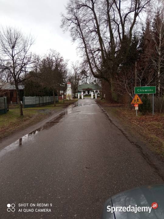 Sprzedam działkę 72 ary mazowieckie Chlewiska