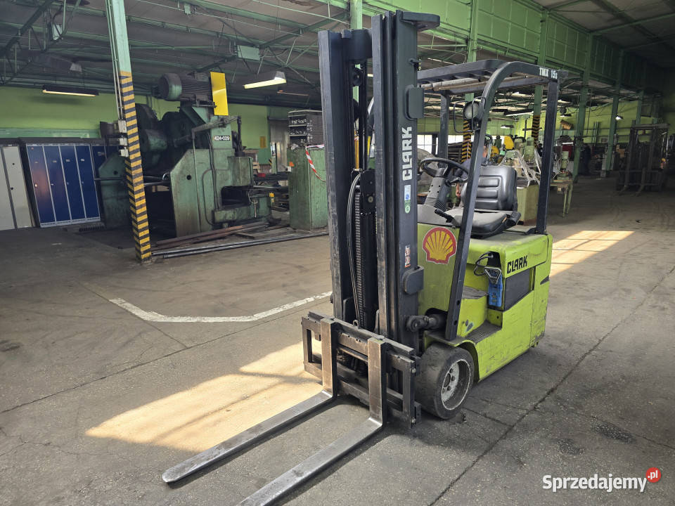 Wózek widłowy elektryczny CLARK TMX 15s Biskupice
