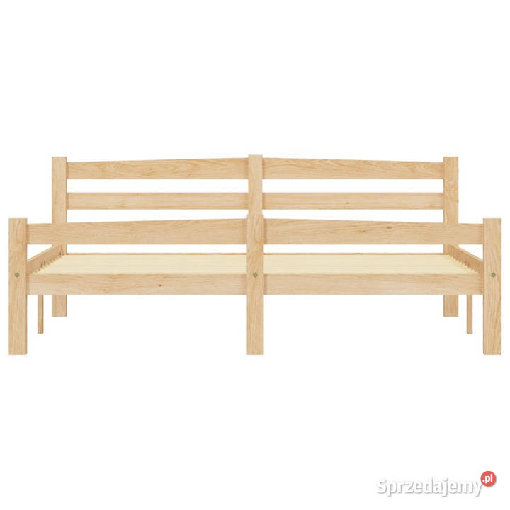 Rama łóżka z litego drewna sosnowego 160 x 200 Warszawa