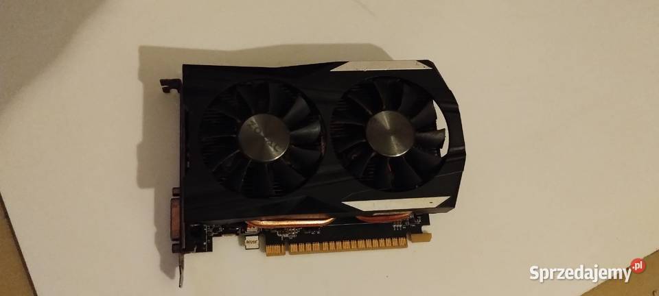 Zotac GeForce GTX 1050 TI OC 4gb aktywne