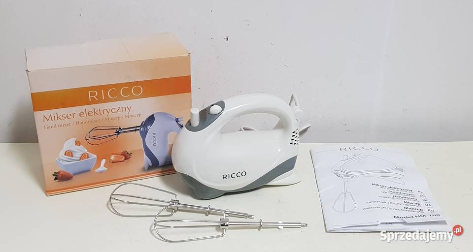 Mikser ręczny Ricco HM700 Komplet łódzkie Pabianice
