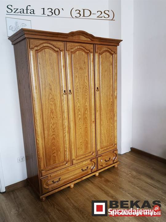 Prześliczna Biblioteczka 140 3D2S Clasik Orzech