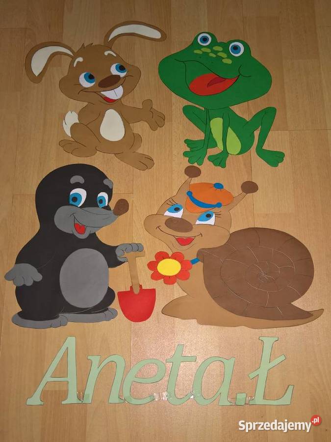 Dekoracje dwustronne wiosennoletnie z brystolu Garwolin sprzedam