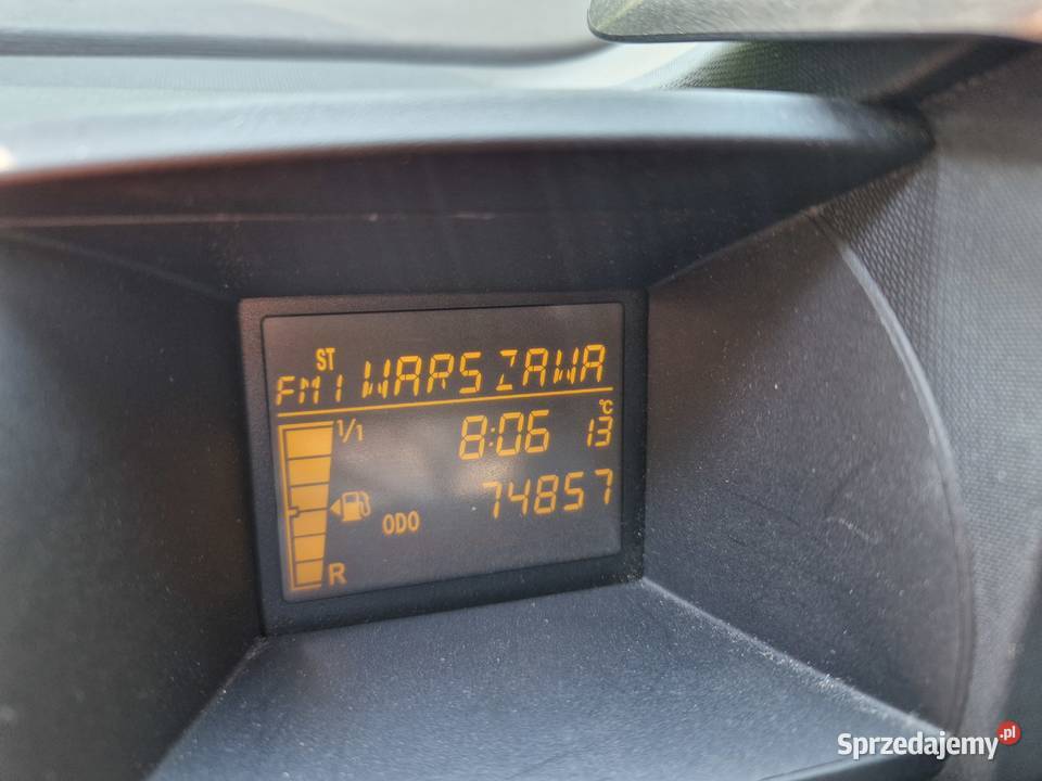 TOYOTA IQ tylo 75000 przebiegu VAT marża Warszawa