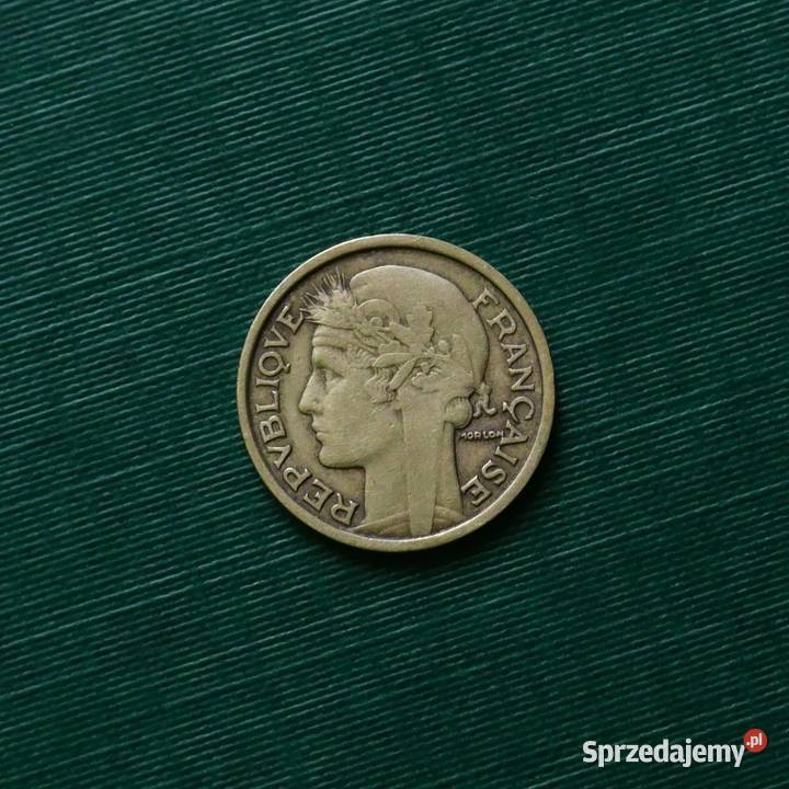 FRANCJA 1 frank 1933r Numizmatyka śląskie Gliwice