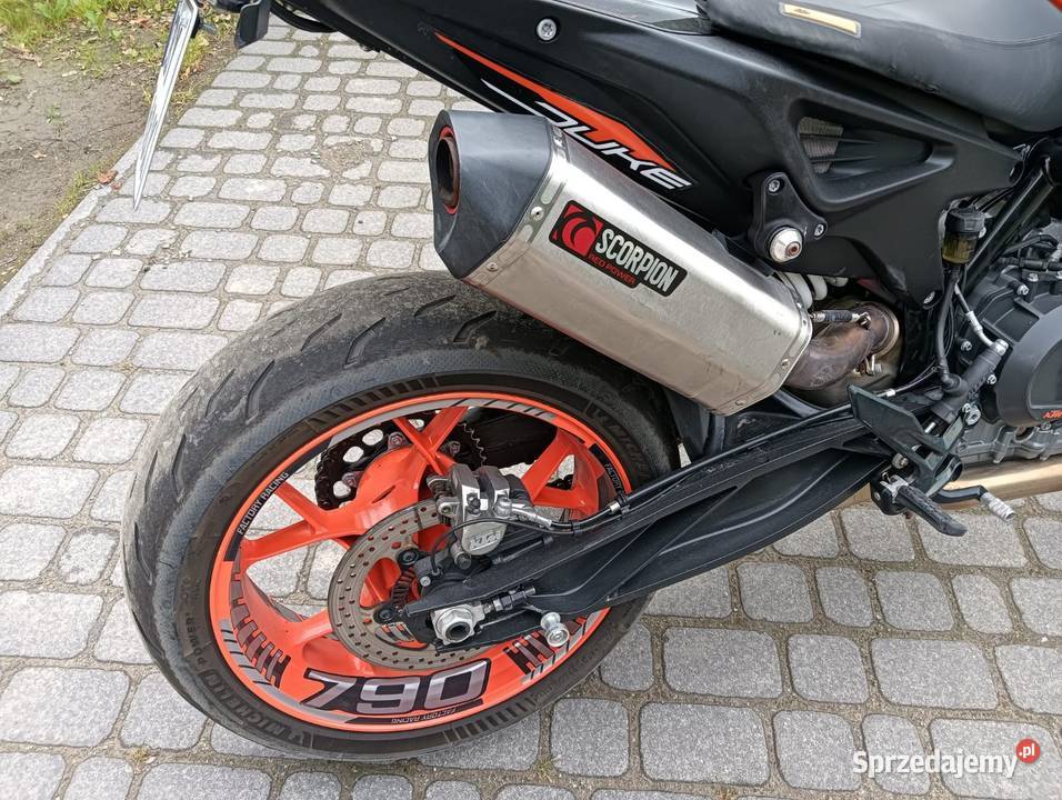 KTM 790 DUKE super stan niski przebieg 2020r Bydgoszcz sprzedam