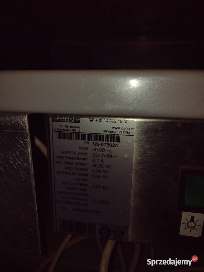 Witryna chłodnicza IGLOO NS 078024 Chojnice