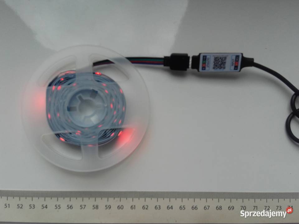 Taśma LED USB 3m RGB 5V SMD 5050 BT Aplikacja Bydgoszcz sprzedam