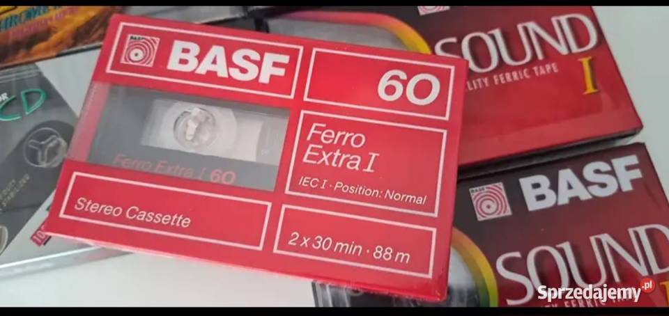 Kasety magnetofonowe BASF mazowieckie Warszawa sprzedam