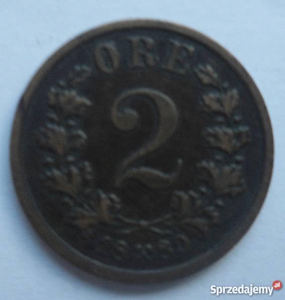NORWEGIA2 ORE1889 r PANOWANIE SZWEDZKIE OSCAR mazowieckie Legionowo