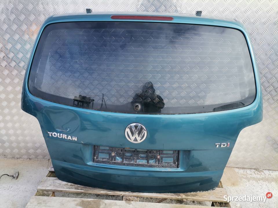 Klapa Tył Bagażnika Volkswagen Touran 04r Pogorzelec sprzedam