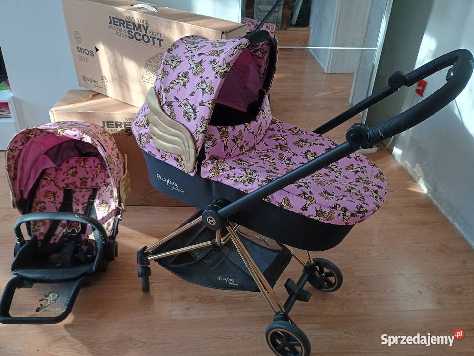 Cybex wózek mios 20 cherubs pink śpiworek lubuskie