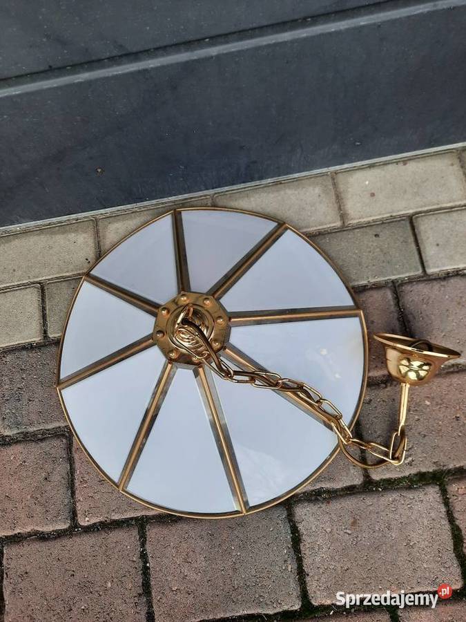 Lampa żyrandol kpl z kinkietem dolnośląskie Jelenia Góra sprzedam