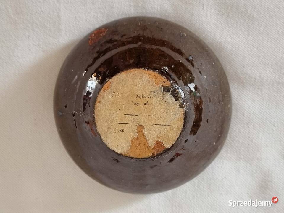Ceramiczna miseczka podstawka na świecę Warszawa