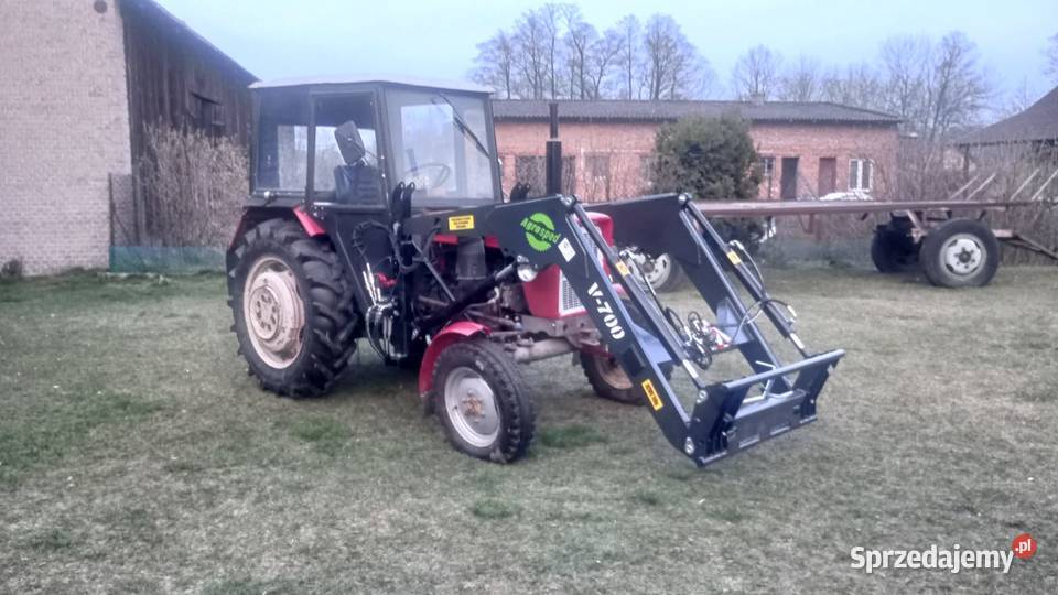 Ładowacz czołowy firmy Agrosped model V700 kujawsko-pomorskie Wąbrzeźno