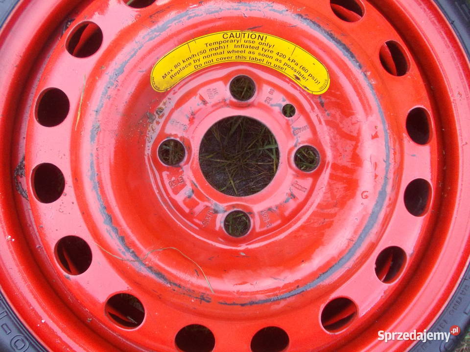 Koło dojazdowe 4x1143 11570r15 Saab krokodyl 900 Koła dojazdowe