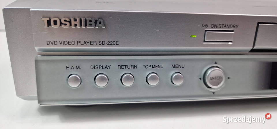 DVD CD player TOSHIBA SD220E SD 220 E stereo Międzychód sprzedam