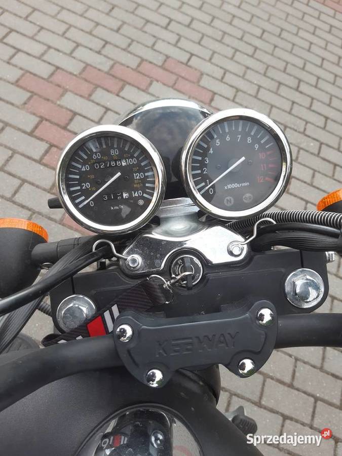 Motocykl keeway 125 nieuszkodzony Szubin