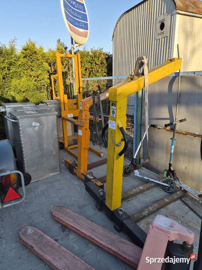 chwytak do paletwidły do HDSu suwnicy dzwigu Brzesko