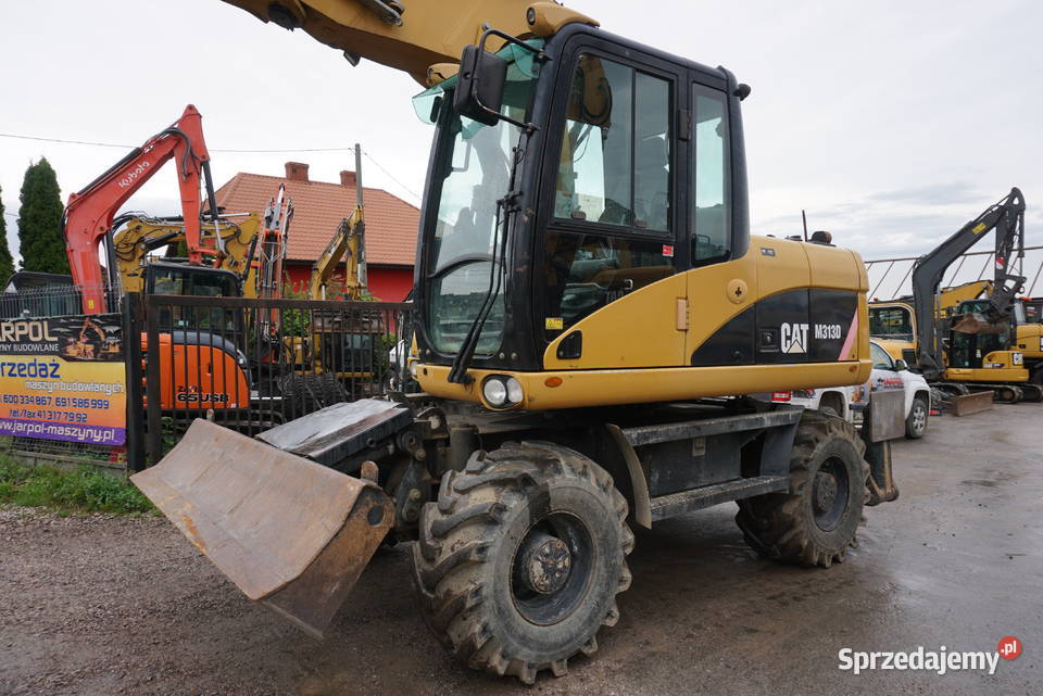 Koparka kołowa CAT M 313 D 2008