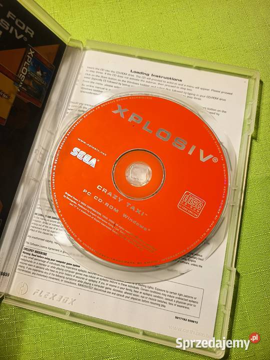 Crazy Taxi Gra Komputerowa Unikat SEGA Dreamcast Komputerowe PC podlaskie Suwałki