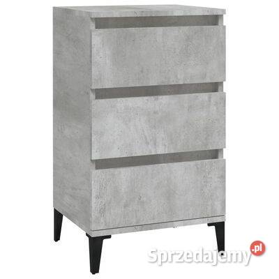 vidaXL Szafka nocna szarość betonu 40x35x70 Warszawa