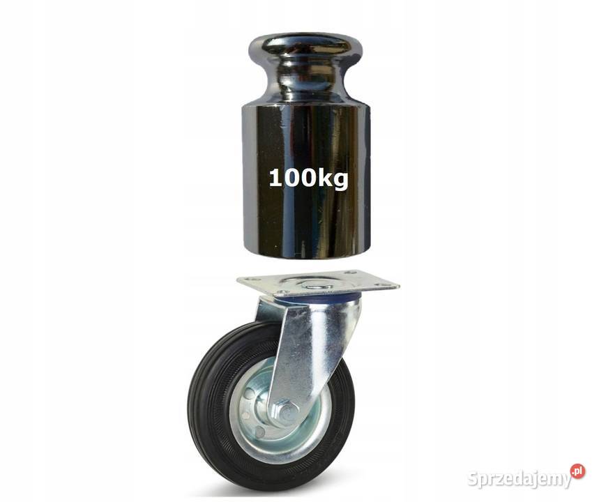 Koło transportowe 125mm Nośność 100 z Gumy mazowieckie Kozienice