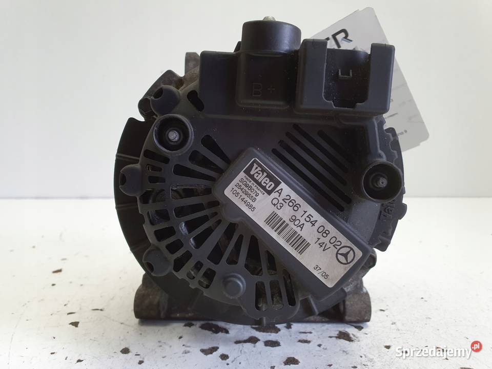Mercedes W169 17 8V ALTERNATOR A2661540802 90A osobowe Układ elektryczny silnika Janów
