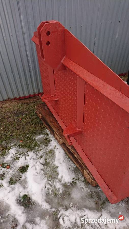 Skrzynia transportowa na podnośnik do ciągnika Kłaj