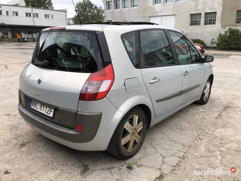 Renault Megane Scenic 16 LPG Panorama Klima OC i szyberdach Marki sprzedam