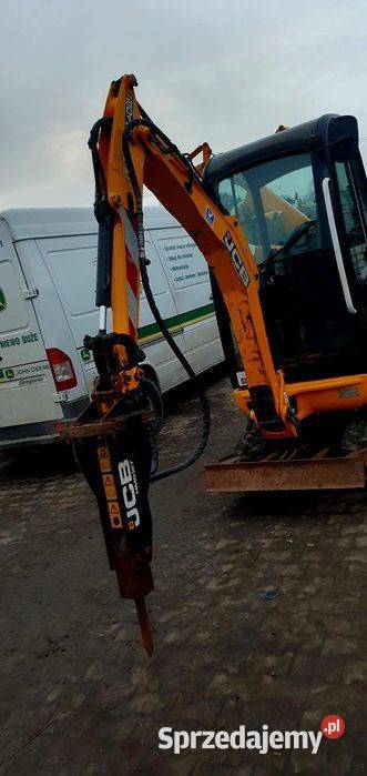 Jcb 8018 CTS 1400mth 2017r 3 łyżki Młot Mini