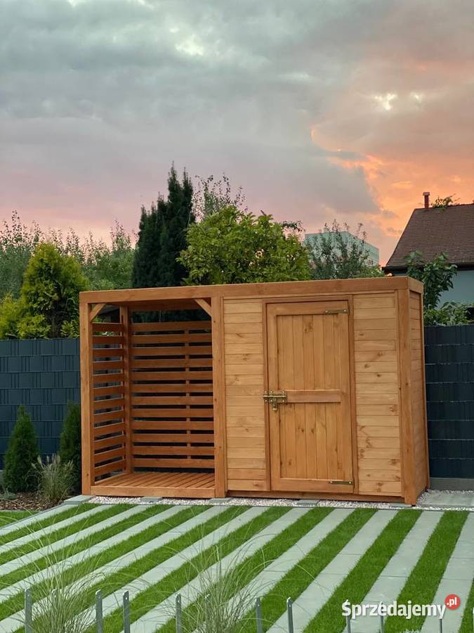 Drewutnia 15 x 11m domek narzędziowy 2 x 11m w Dom i Ogród
