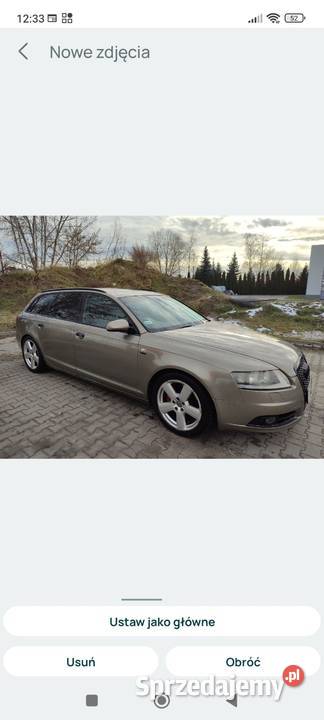 Audi A6 C6 32 Fsi 255 Benzyna Bose Solar wygląd kupiony w Polsce Sandomierz